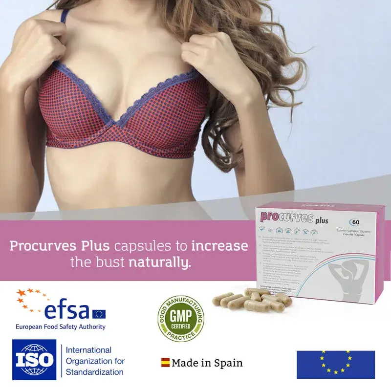 Integratore per aumentare e rassodare il seno PROCURVES PLUS 500cosmetics