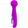 Massaggiatore WAND ricaricabile in silicone ‘WADE’ PRETTY LOVE