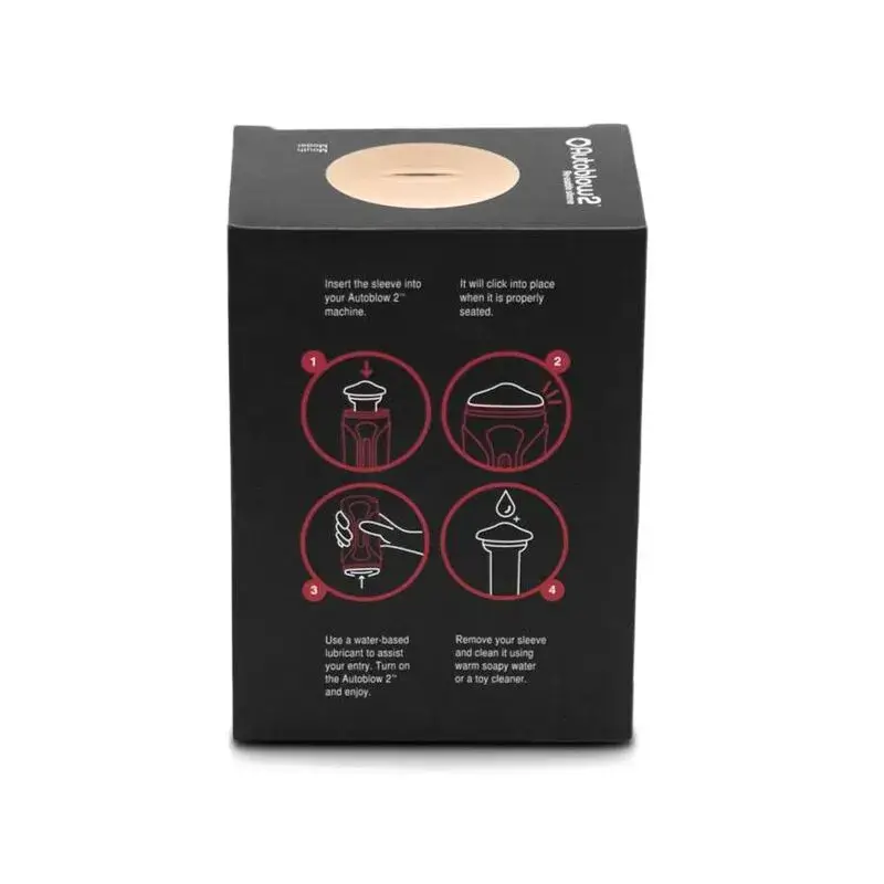 Masturbatore a forma di bocca Taglia C per AUTOBLOW 2