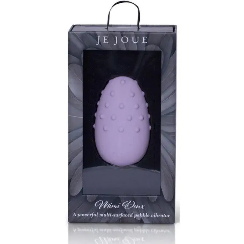 Mini massaggiatore vibrante lilla ‘Mimi Deux’ JE JOUE