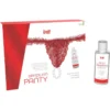 Mutandine rosse da donna con perline e lubrificante ‘BRAZILIAN PANTY’ INTT