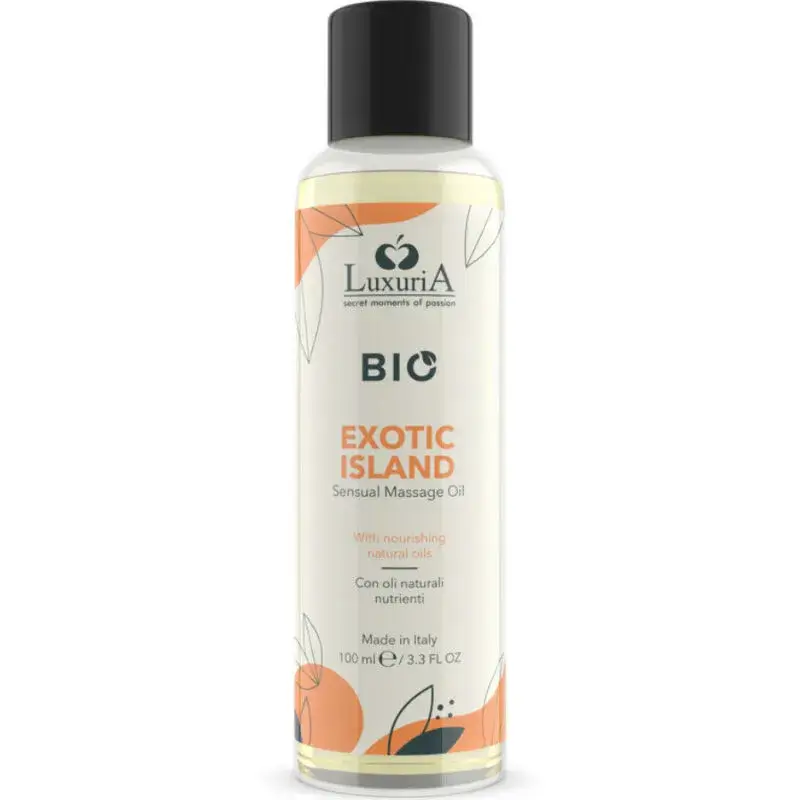 Olio da massaggio BIO 100 ml ‘EXOTIC ISLAND’ Luxuria