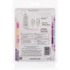 Ovetti vibranti argentati ‘POCKET EXOTICS’ CALEXOTICS