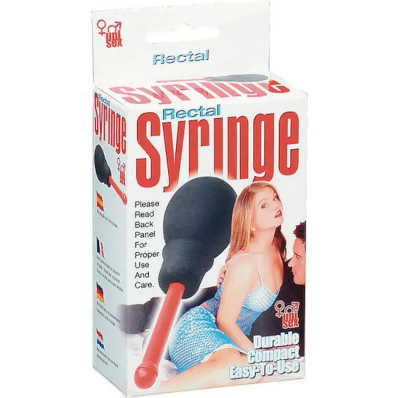 Peretta per la pulizia anale ‘Rectal Syringe’ SEVEN CREATIONS