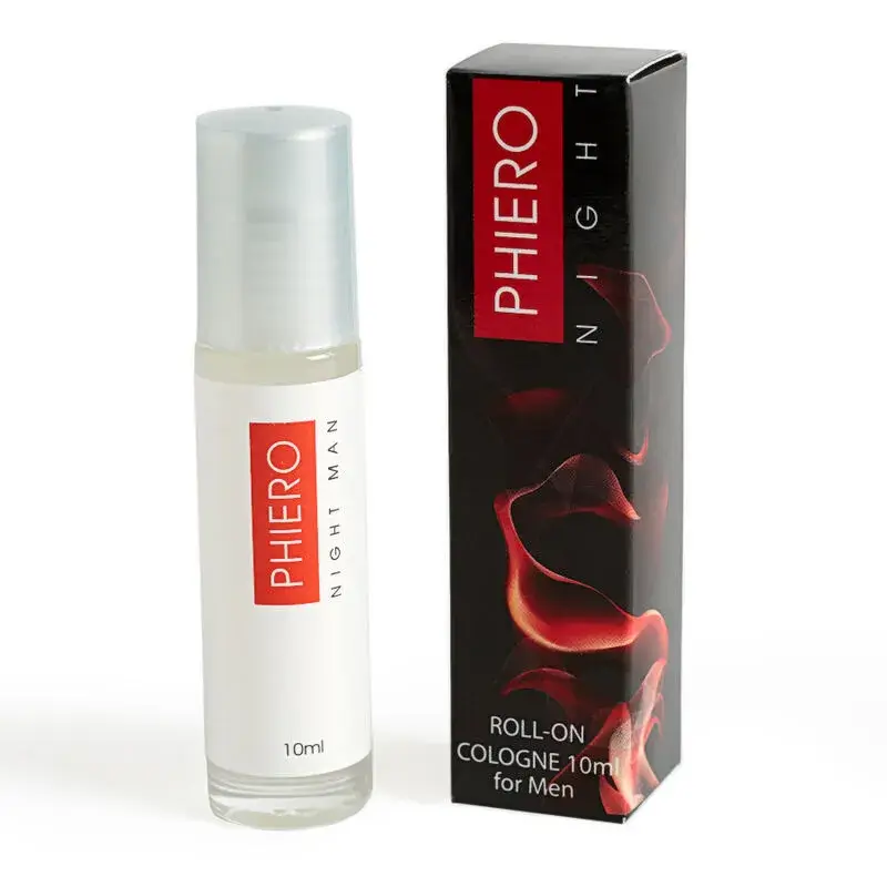Profumo afrodisiaco ai feromoni da uomo PHIERO NIGHT 500cosmetics roll-on da 10 ml