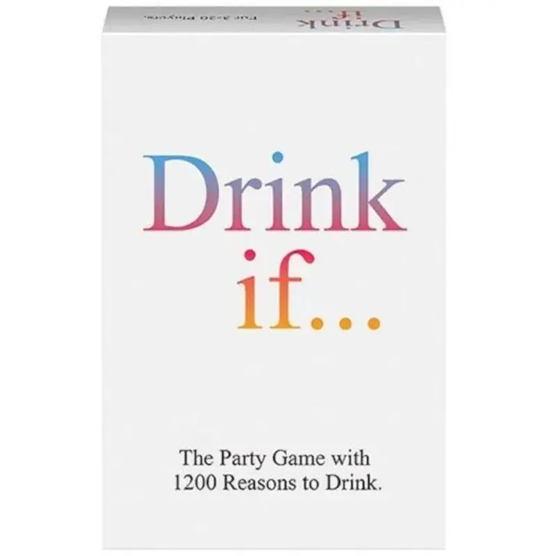 Rispondi alla domanda e bevi con ‘Drink if…’ KHEPER GAMES