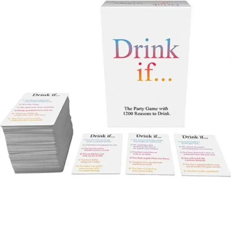 Rispondi alla domanda e bevi con ‘Drink if…’ KHEPER GAMES