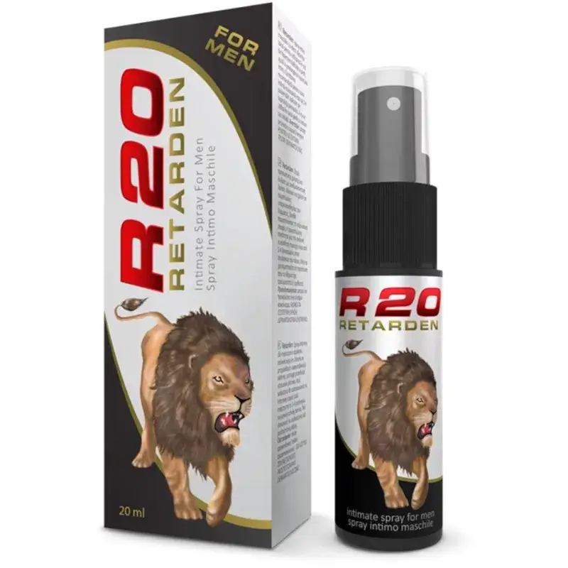 Spray ritardante maschile effetto freddo 20 ml R20 INTIMATELINE