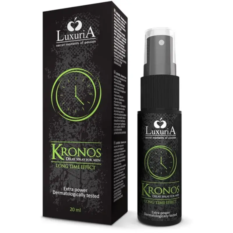 Spray ritardante per uomo con effetto desensibilizzante 20 ml KRONOS INTIMATELINE LUXURIA
