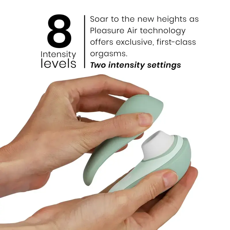 Succhia clitoride WOMANIZER - LIBERTY 2 Verde chiaro