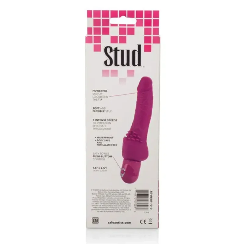 Vibratore classico rosa ‘Power Stud Cliterrific’ CALEXOTICS