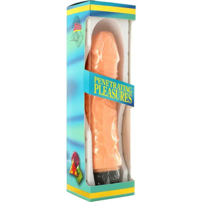 Vibratore realistico a batterie da 19 cm ‘PENETRATING PLEASURES’ SEVEN CREATIONS
