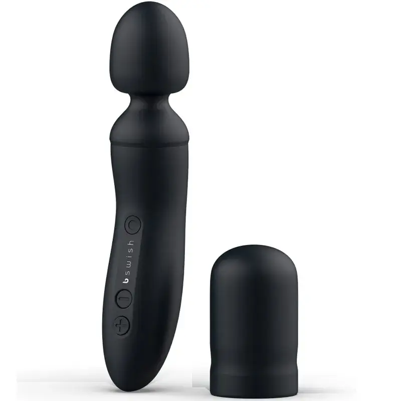 Vibratore WAND in silicone nero ‘BTHRILLED PREMIUM’ B SWISH