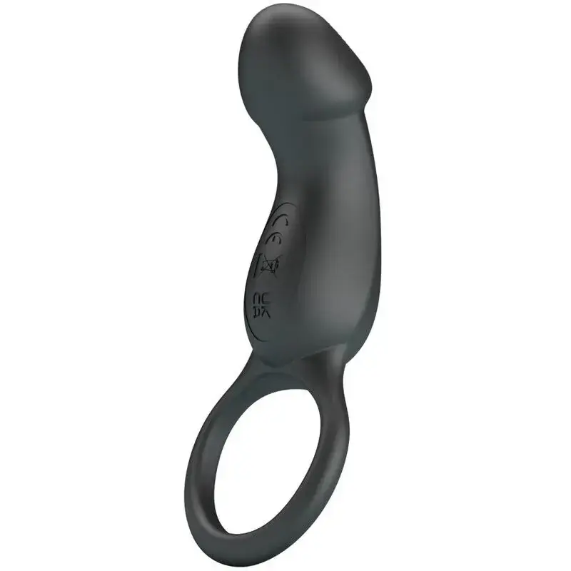 Anello vibrante per il pene con stimolatore clitorideo ‘TRAE’ PRETTY LOVE