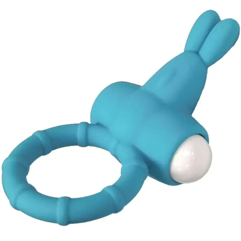Anello vibrante per pene in silicone Verde MS BUNNY ARMONY
