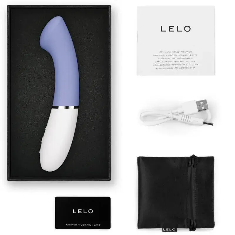 Vibratore LELO GIGI™ 3 per il punto G in silicone BLU