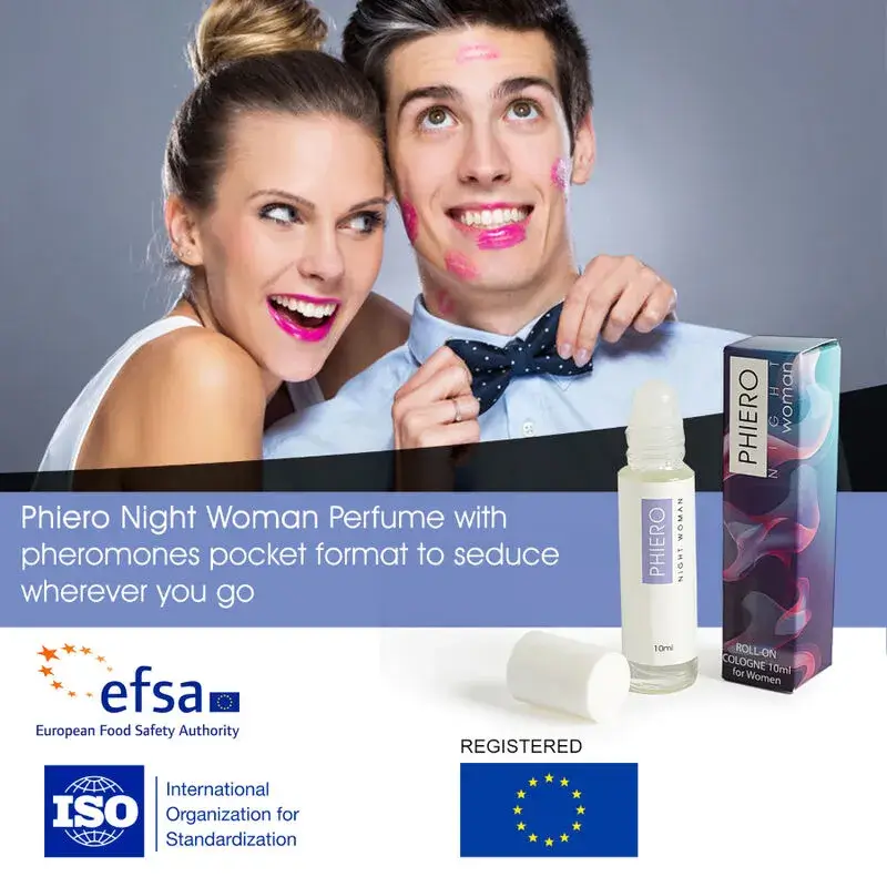 Profumo ai feromoni per donne PHIERO NIGHT Woman Roll-on da 10 ml