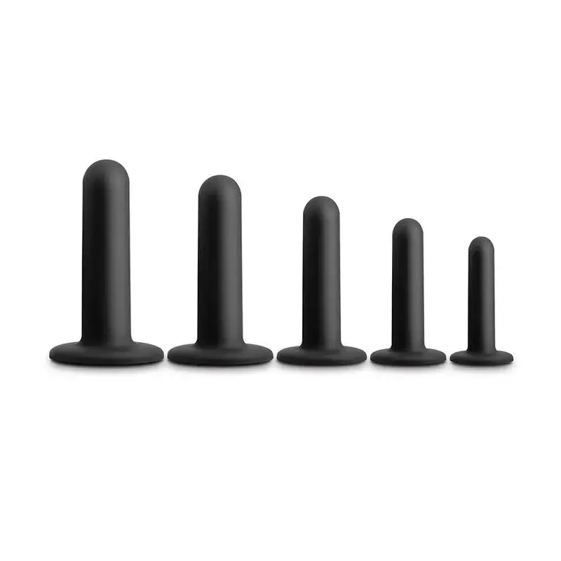 Set di 5 dilatatori in silicone nero RENEGADE NS NOVELTIES