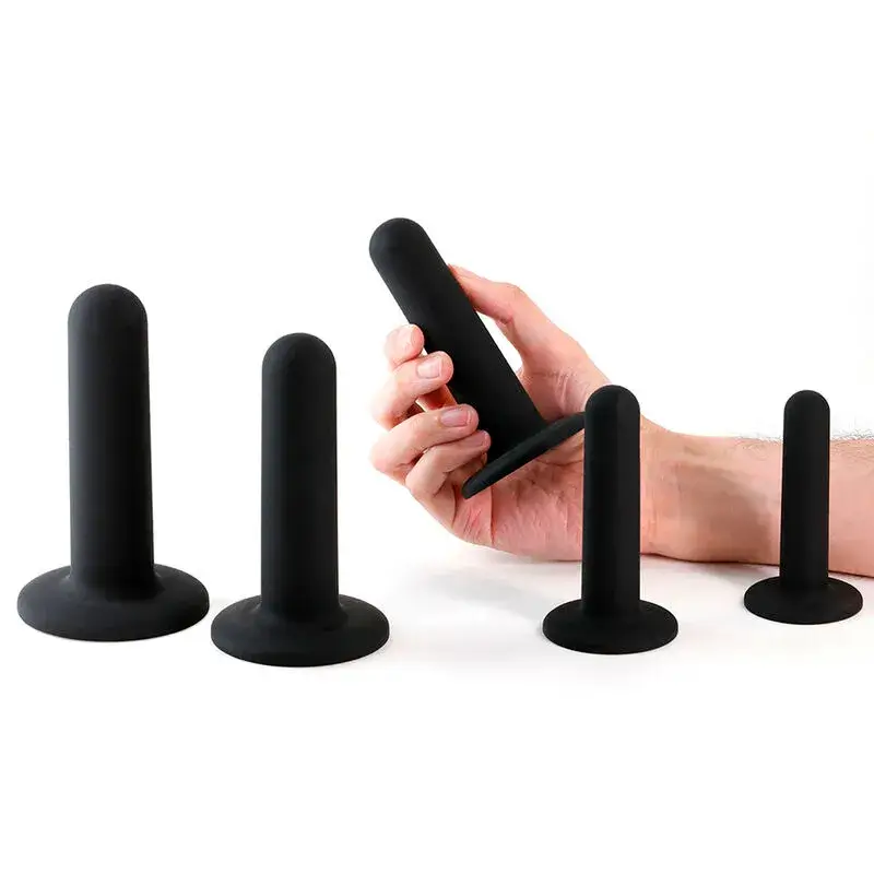 Set di 5 dilatatori in silicone nero RENEGADE NS NOVELTIES