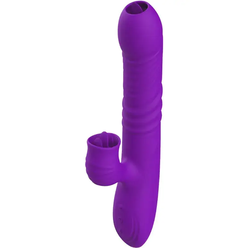 Vibratore rabbit rotante a spinta con funzione di riscaldamento FULLY G SPOT ARMONY