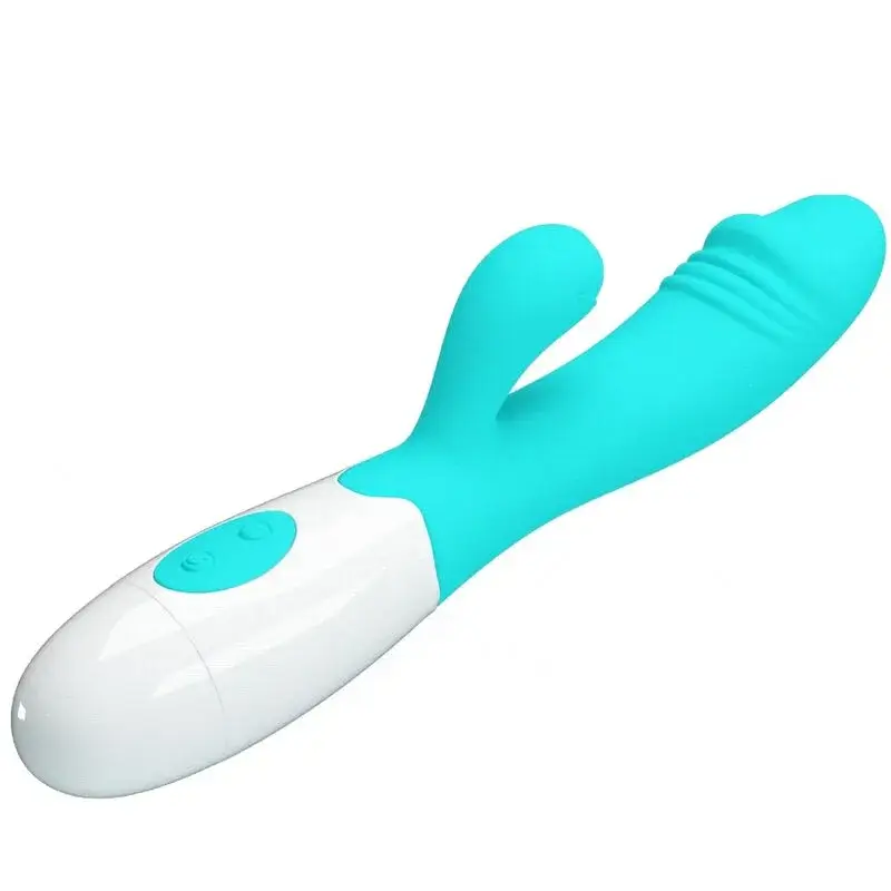 Vibratore rabbit in silicone a batterie 'SNAPPY' PRETTY LOVE