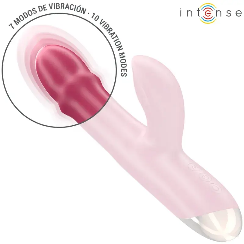 Vibratore rabbit ricaricabile multifunzione 3 in 1 ‘CHLOE’ INTENSE