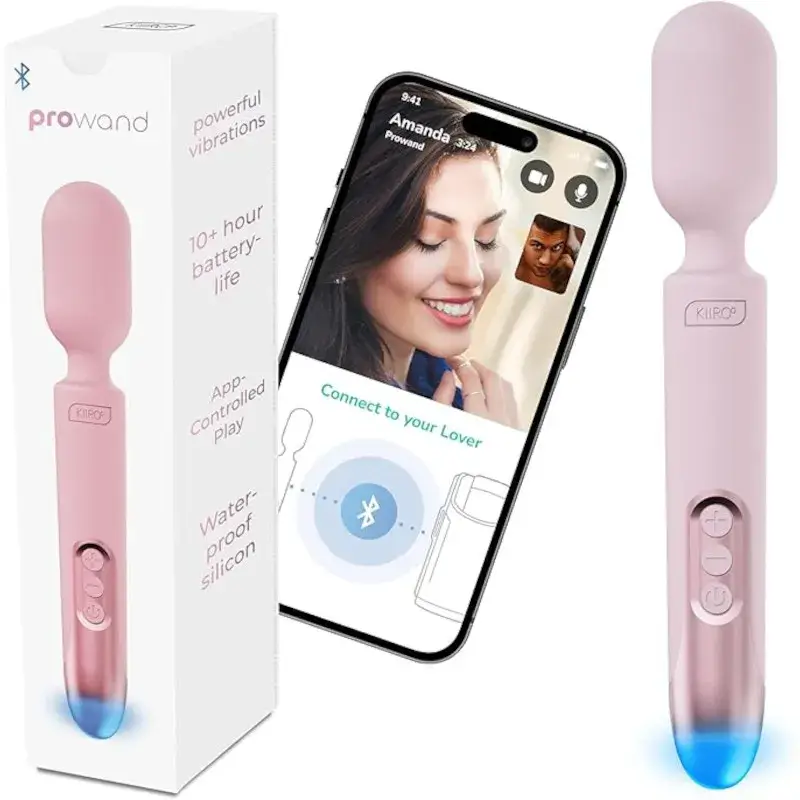 Vibratore WAND rosa ‘PROWAND’ KIIROO