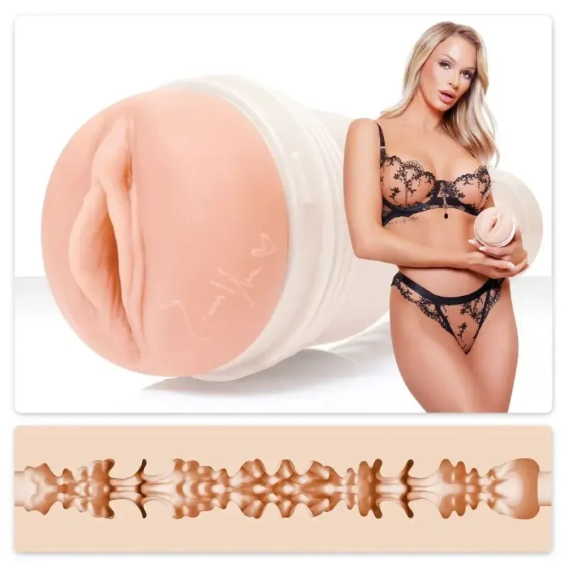 Masturbatore maschile con la vagina di Emma Hix FLESHLIGHT