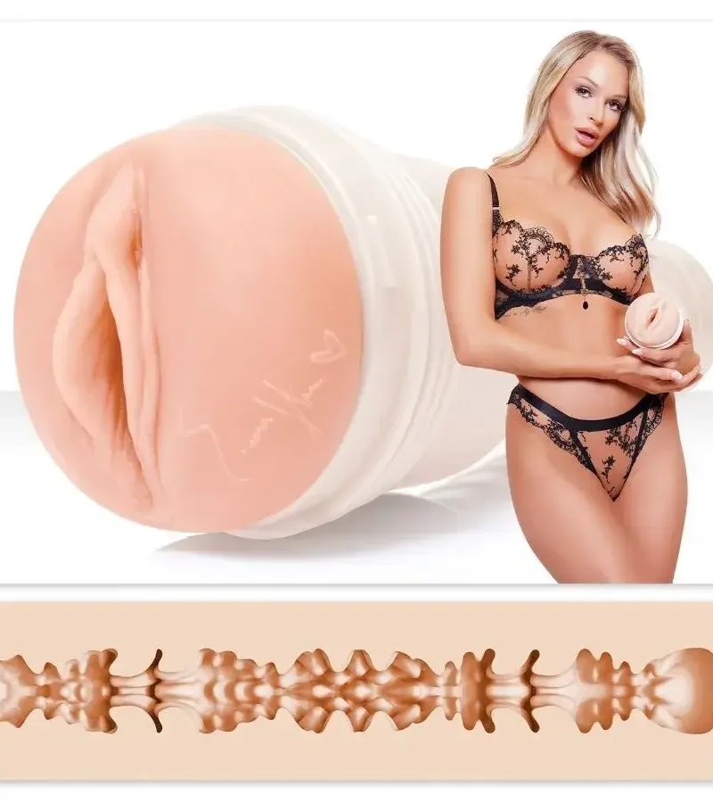 Masturbatore maschile con la vagina di Emma Hix FLESHLIGHT