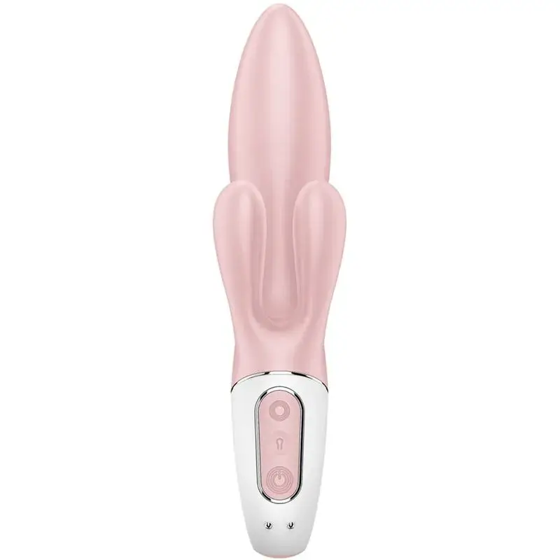 Vibratore rabbit gonfiabile rosa Air Pump Bunny 3 Satisfyer