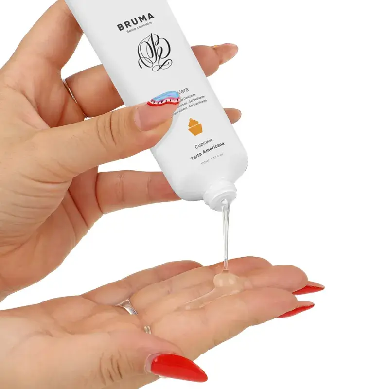 Gel lubrificante all’Aloe Vera gusto Cupcake BRUMA 100 ml