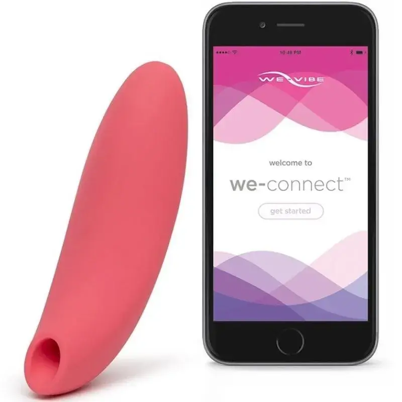 Succhia clitoride con APP We-Vibe Melt