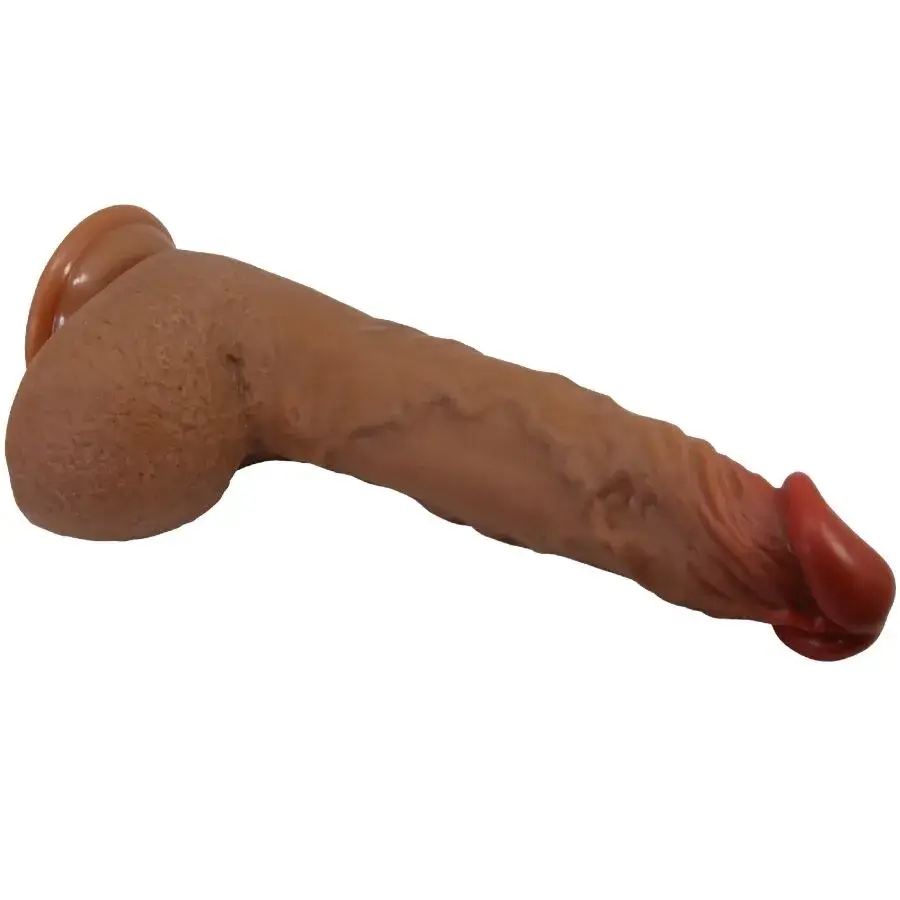 Vibratore realistico da 25 cm con spinte e rotazioni ‘BEAUTIFUL WILKS’ BAILE