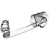 Anello per pene e testicoli con plug anale in TPE trasparente PRETTY LOVE