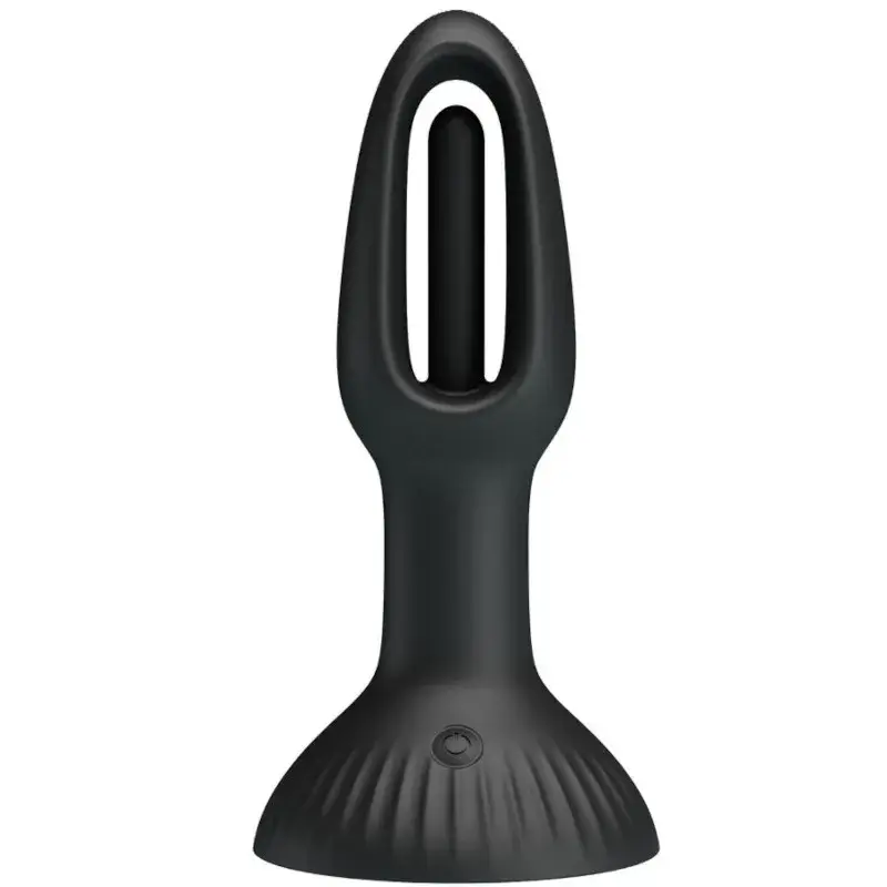 Plug anale vibrante con lingua stimolatrice ‘HUBERT’ PRETTY LOVE