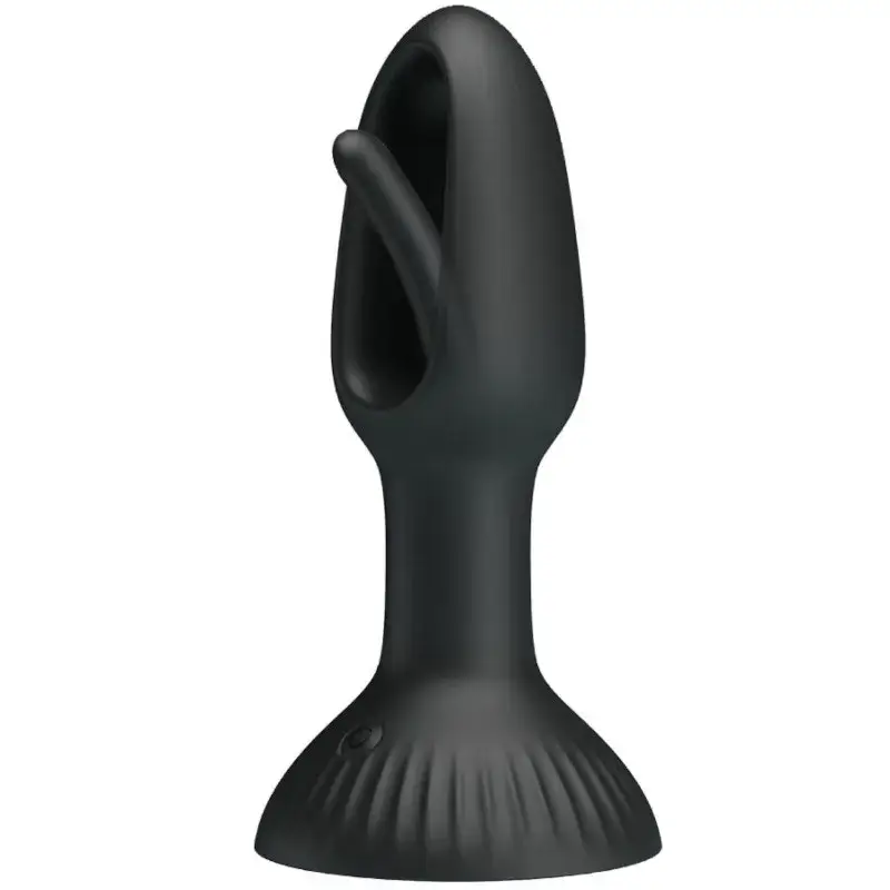 Plug anale vibrante con lingua stimolatrice ‘HUBERT’ PRETTY LOVE