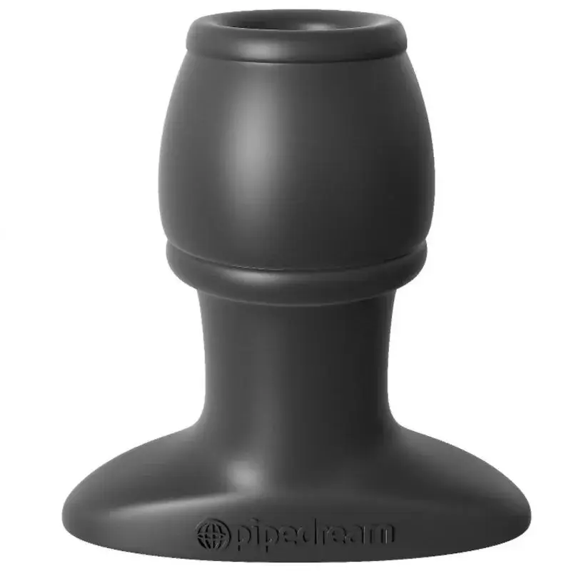 Anal plug forato in silicone nero ‘Open Wide Tunnel’ ANAL FANTASY PIPEDREAM