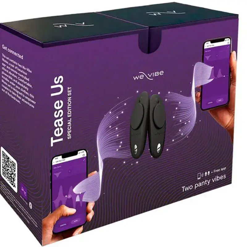 Coppia di mutandine vibranti ‘Tease Us’ della marca WE-VIBE