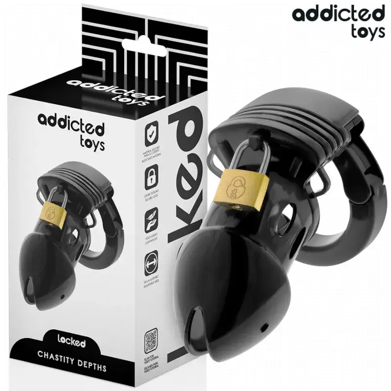Gabbia di castità per il pene ‘CHASTITY DEPTHS’ ADDICTED TOYS
