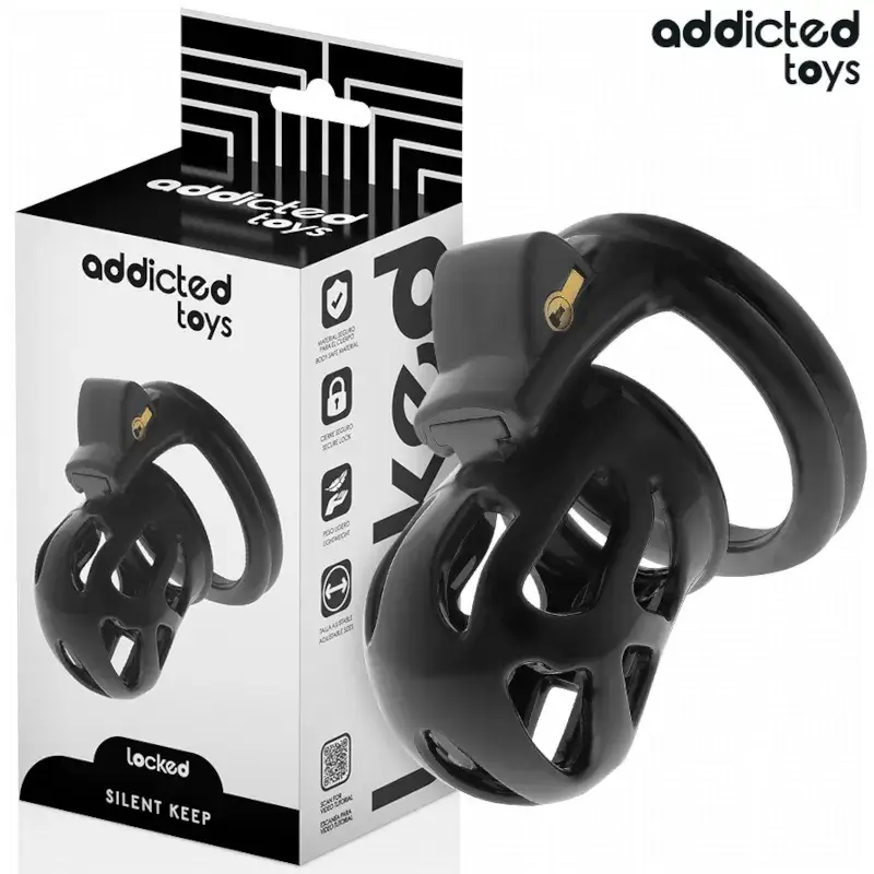 Gabbia di castità per il pene ‘SILENT KEEP’ ADDICTED TOYS