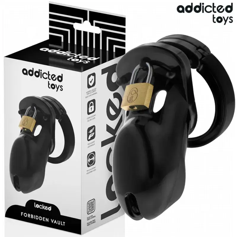 Gabbia per pene ‘FORBIDDEN VAULT’ ADDICTED TOYS