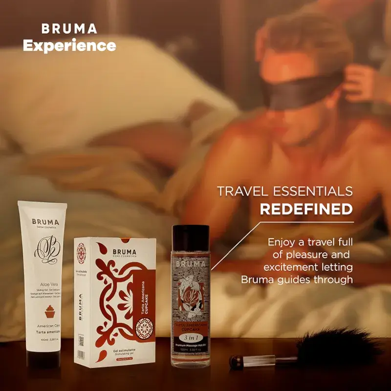 Kit erotico Cupcake BRUMA EXPERIENCE