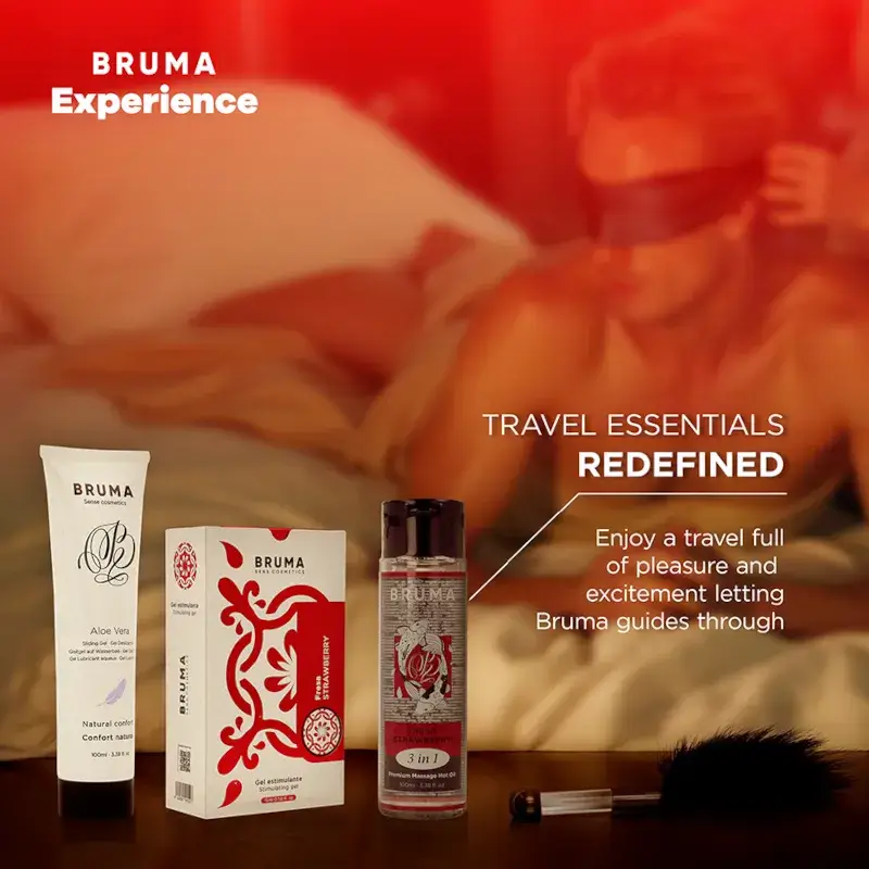 Kit erotico Fragola BRUMA EXPERIENCE