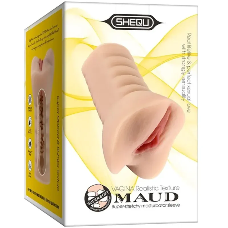 Masturbatore manuale con vagina realistica 'MAUD' SHEQU