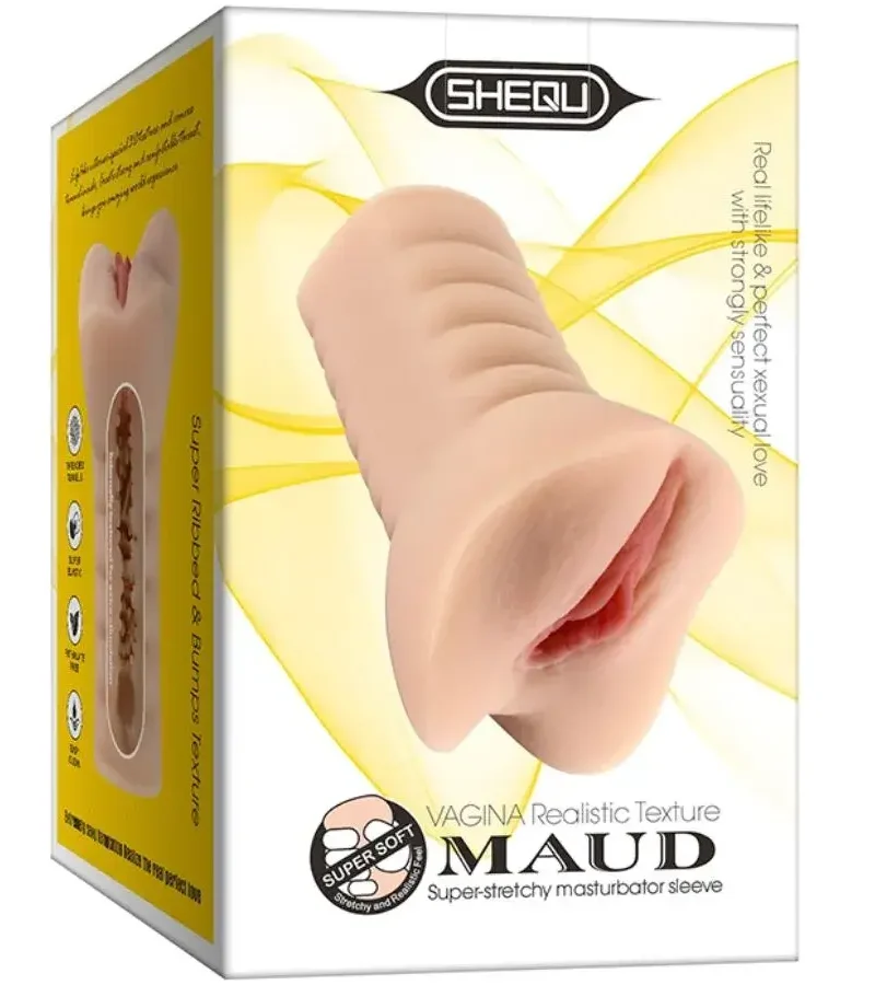 Masturbatore manuale con vagina realistica ‘MAUD’ SHEQU