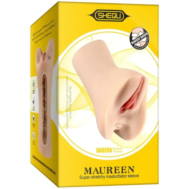 Masturbatore maschile con vagina realistica ‘MAUREEN’ SHEQU