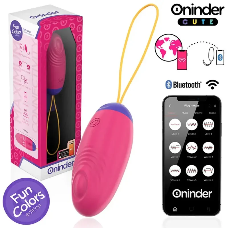 Ovetto vibrante e pulsante con App – ONINDER CUTE