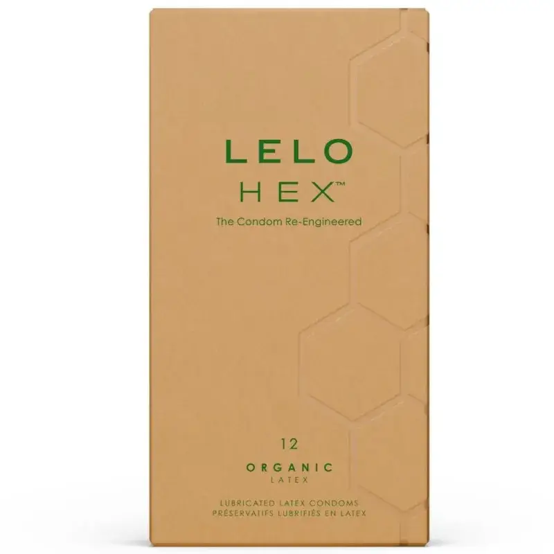 12 Preservativi organici LELO HEX