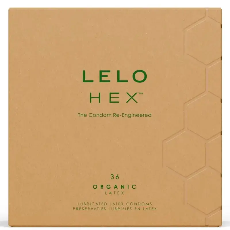36 Preservativi organici LELO HEX