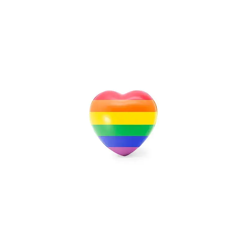 Cuore antistress arcobaleno della bandiera LGBT PRIDE